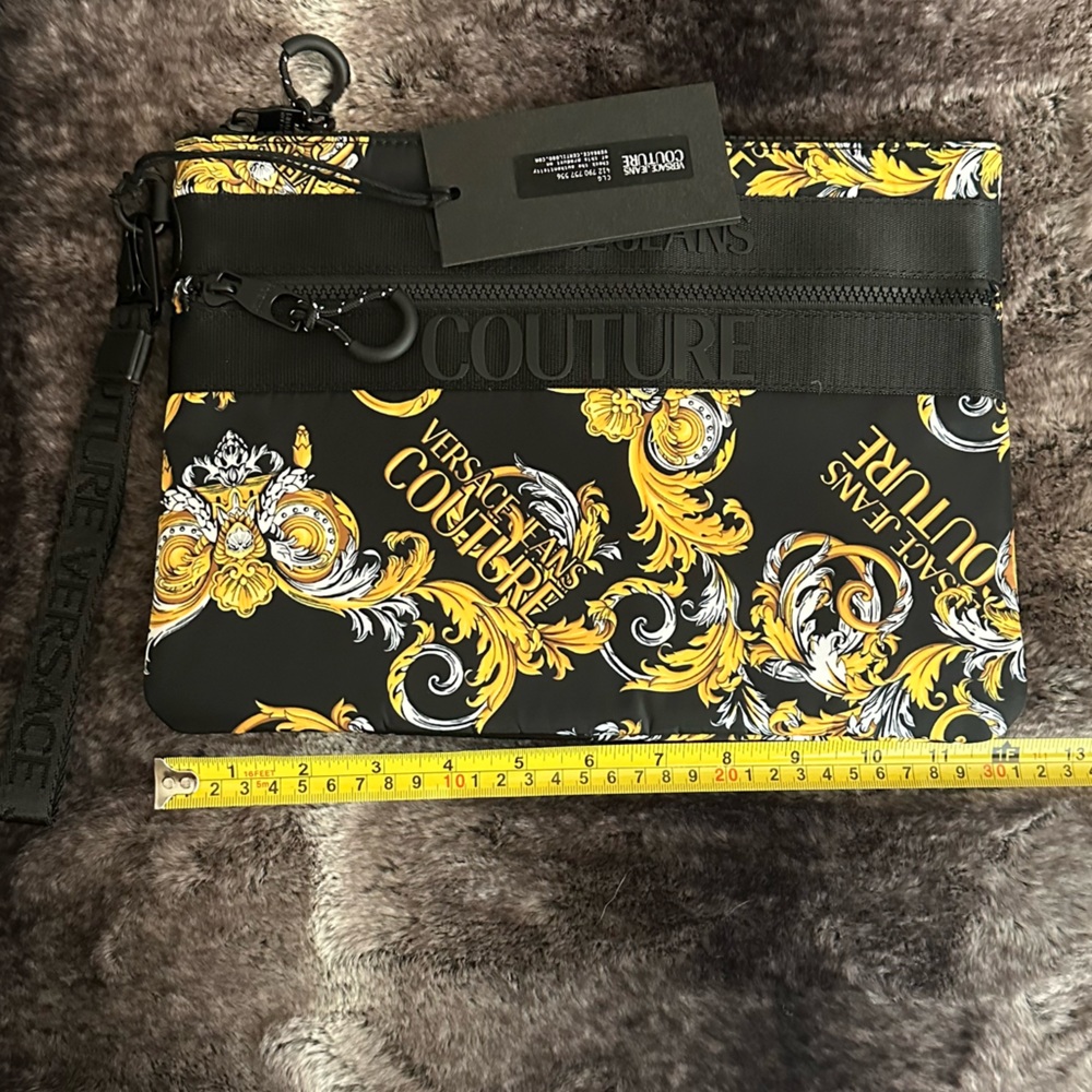 Versace Baroque Zippered Pouch - Picture 6 of 8